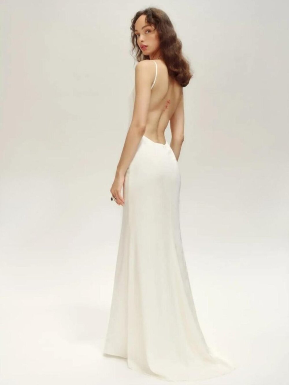NWT Reformation Allium dress in ivory, size 4